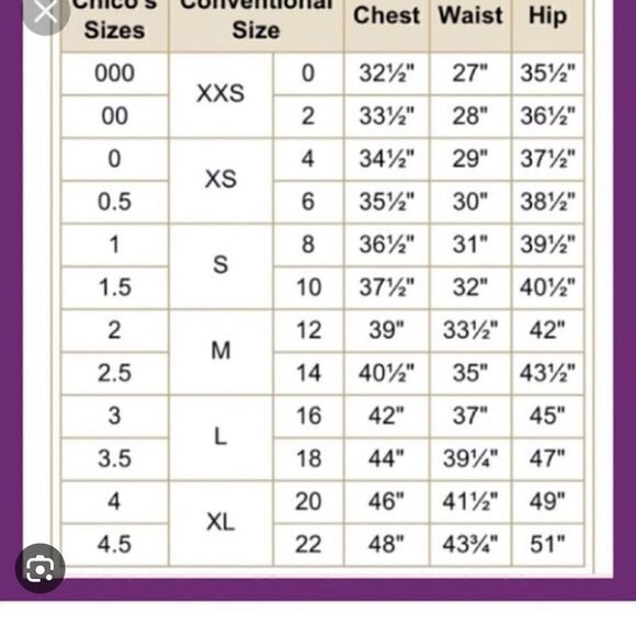 Chico’s sheer colorful open top - Picture 11 of 11